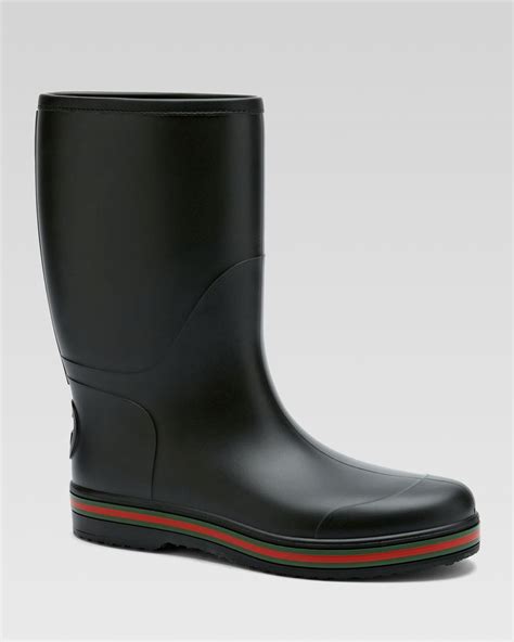 gucci mens suede chelsea boots|Gucci rain boots for men.